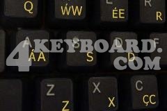 Welsh Keyboard sticker