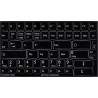 Function keys German language non-transparent keyboard sticker