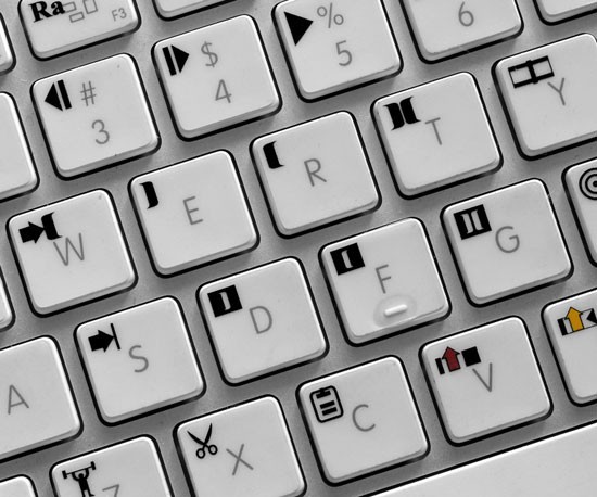 Autoadhesivos para tu teclado Avid