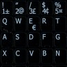 French QWERTY Notebook keyboard sticker