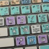 Adobe After Effects Galaxy series keyboard sticker