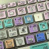 Apple Motion Galaxy series keyboard sticker