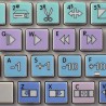 Aurora Edit Galaxy series keyboard sticker