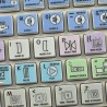 Avid Xpress & Media Composer Galaxy series keyboard sticker