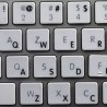Apple English transparent keyboard sticker