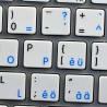 Apple Swiss multilingual - English non-transparent keyboard sticker