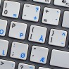 Apple Norwegian English non-transparent keyboard sticker