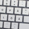 Apple Swedish Finnish non-transparent keyboard sticker