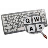 Apple English Large Lettering (Upper Case) non-transparent keyboard sticker