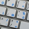 Apple French AZERTY English non-transparent keyboard sticker