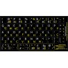 Portuguese (traditional)-English non transparent keyboard  stickers