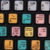 Motu Digital Performer keyboard sticker