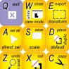 INDESIGN keyboard sticker