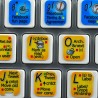 Gmail, Facebook, Twitter keyboard sticker