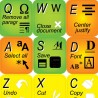 Microsoft Word keyboard sticker