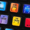 Travel Network keyboard sticker