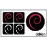 Debian sticker