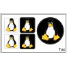 Tux sticker