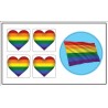 Gay Pride Flag sticker