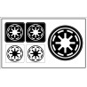 Galactic Republic ("Star Wars") sticker