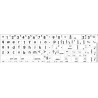 Apple English Large Lettering (Lower Case) non-transparent keyboard sticker