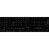 Mac function keys non-transparent keyboard sticker