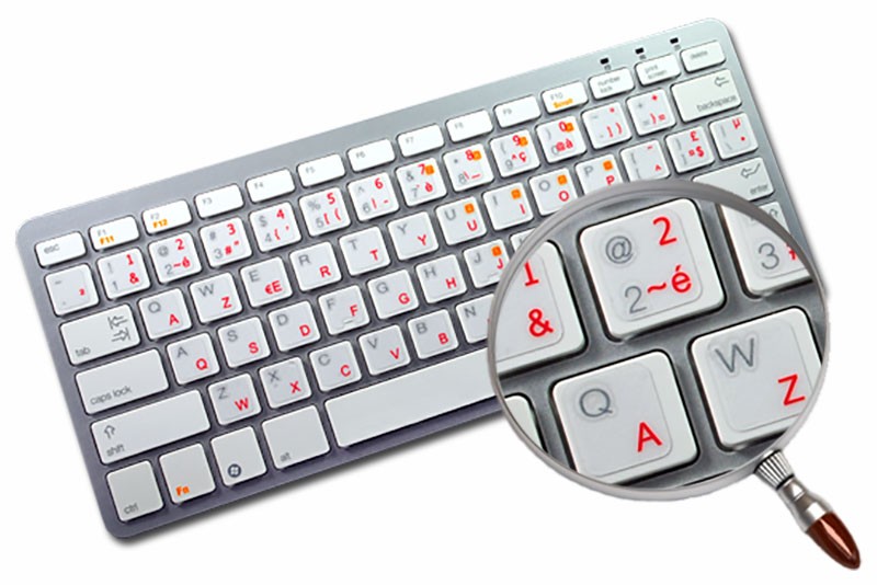 French AZERTY tran PC