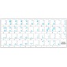 Korean transparent keyboard  stickers