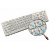 Polish Programmer transparent keyboard stickers