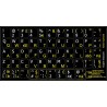 Italian English non transparent keyboard  stickers