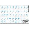 Polish 214 transparent keyboard stickers