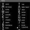 Illustrator reference keyboard hotkeys decals for Mac OS