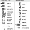 Lightroom reference keyboard hotkeys decals for Mac OS