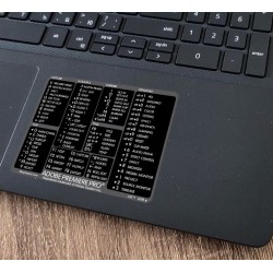 Premiere Pro reference keyboard hotkeys decals for Windows