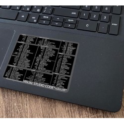 Visual Studio reference keyboard hotkeys decals for Windows