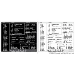 AutoCAD reference keyboard...