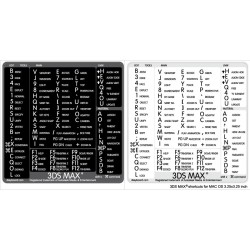3ds Max reference keyboard...