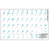 Dutch Belgian transparent keyboard stickers