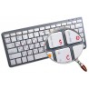 Apple Croatian/Slovenian transparent keyboard sticker