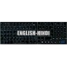 Apple Hindi English non-transparent keyboard sticker