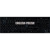 Apple Polish English non-transparent keyboard sticker