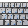 Apple Arabic English non-transparent keyboard sticker