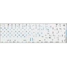 Apple Danish English non-transparent keyboard sticker