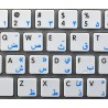 Apple Farsi Persian English non-transparent keyboard sticker