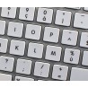 Apple French AZERTY non-transparent keyboard sticker