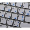 Apple French AZERTY English non-transparent keyboard sticker