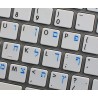 Apple Hebrew English non-transparent keyboard sticker