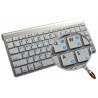 Apple Korean English non-transparent keyboard sticker