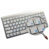 Apple Norwegian English non-transparent keyboard sticker