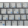 Apple Portuguese English non-transparent keyboard sticker